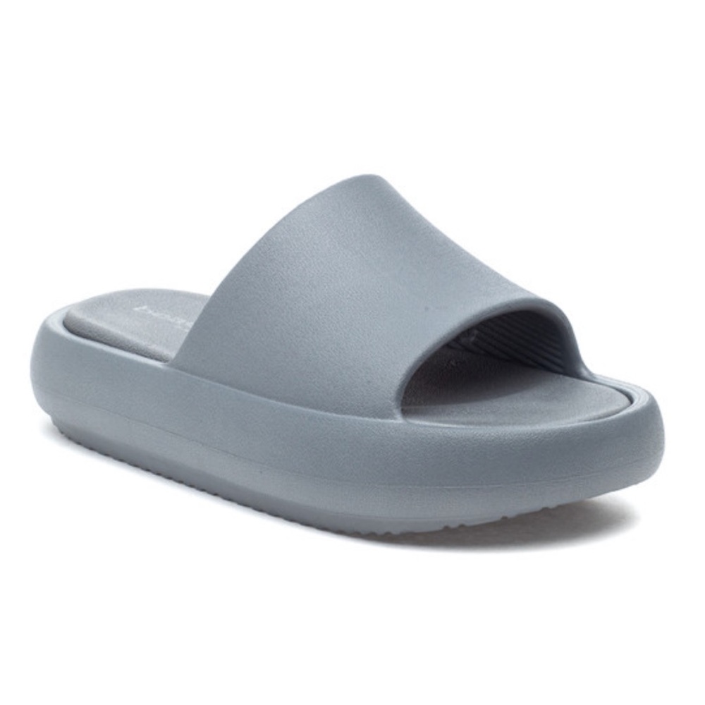 J/SLIDES SQUISH Grey EVA Platform Slides Size 10.5 or 11